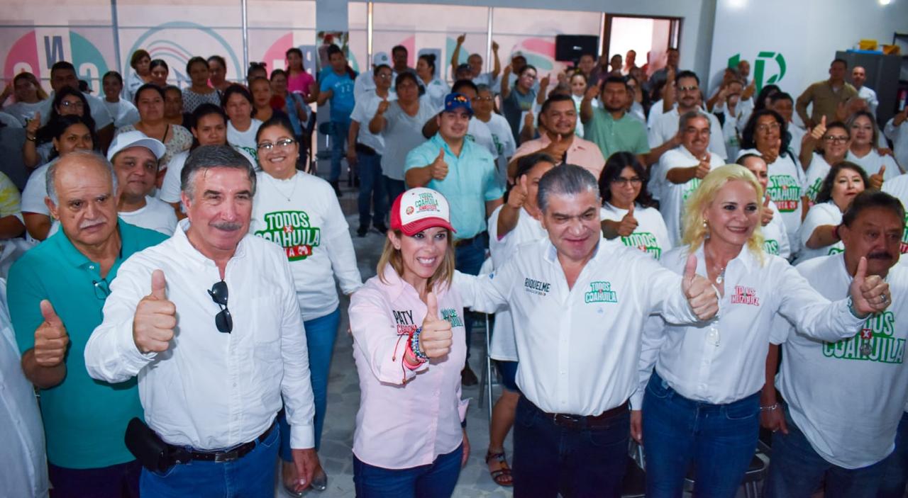 Agradece Paty apoyo a su campaña en Múzquiz