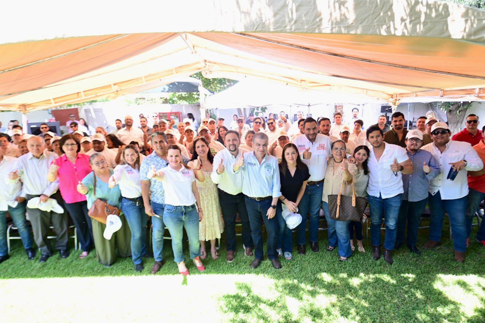 Piden candidatos del PRI apoyo de la sociedad
