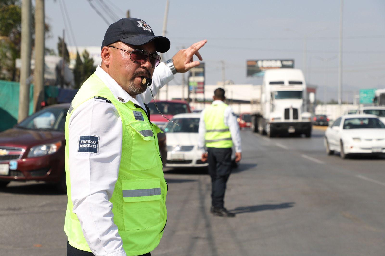 Realizan operativo vial en cementerios