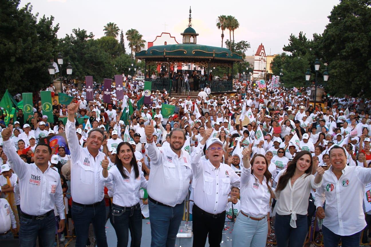 Espectacular cierre de campaña de Tomás G