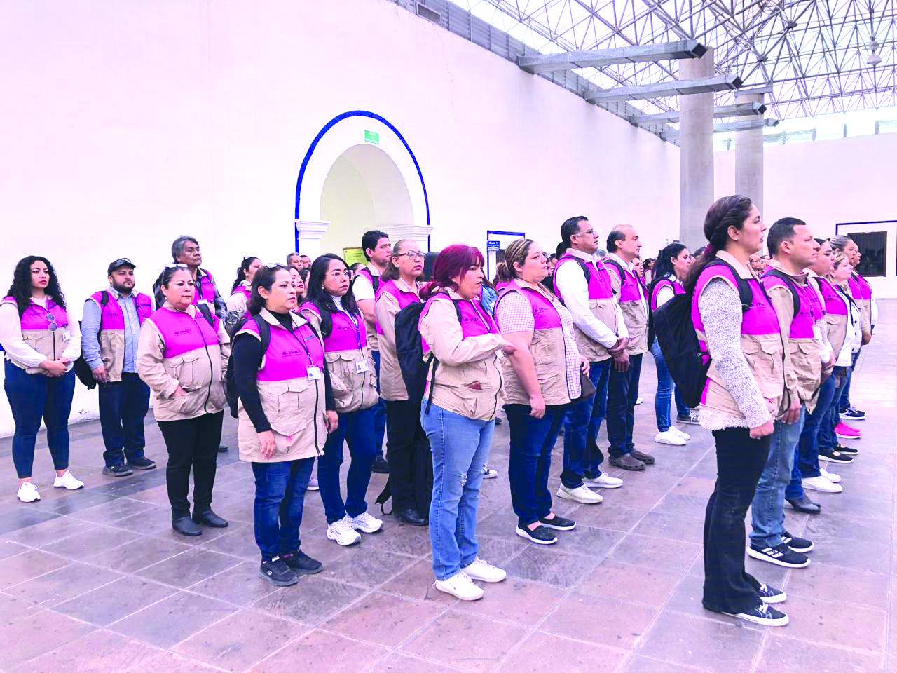 Preparado INE para sustituir a funcionarios