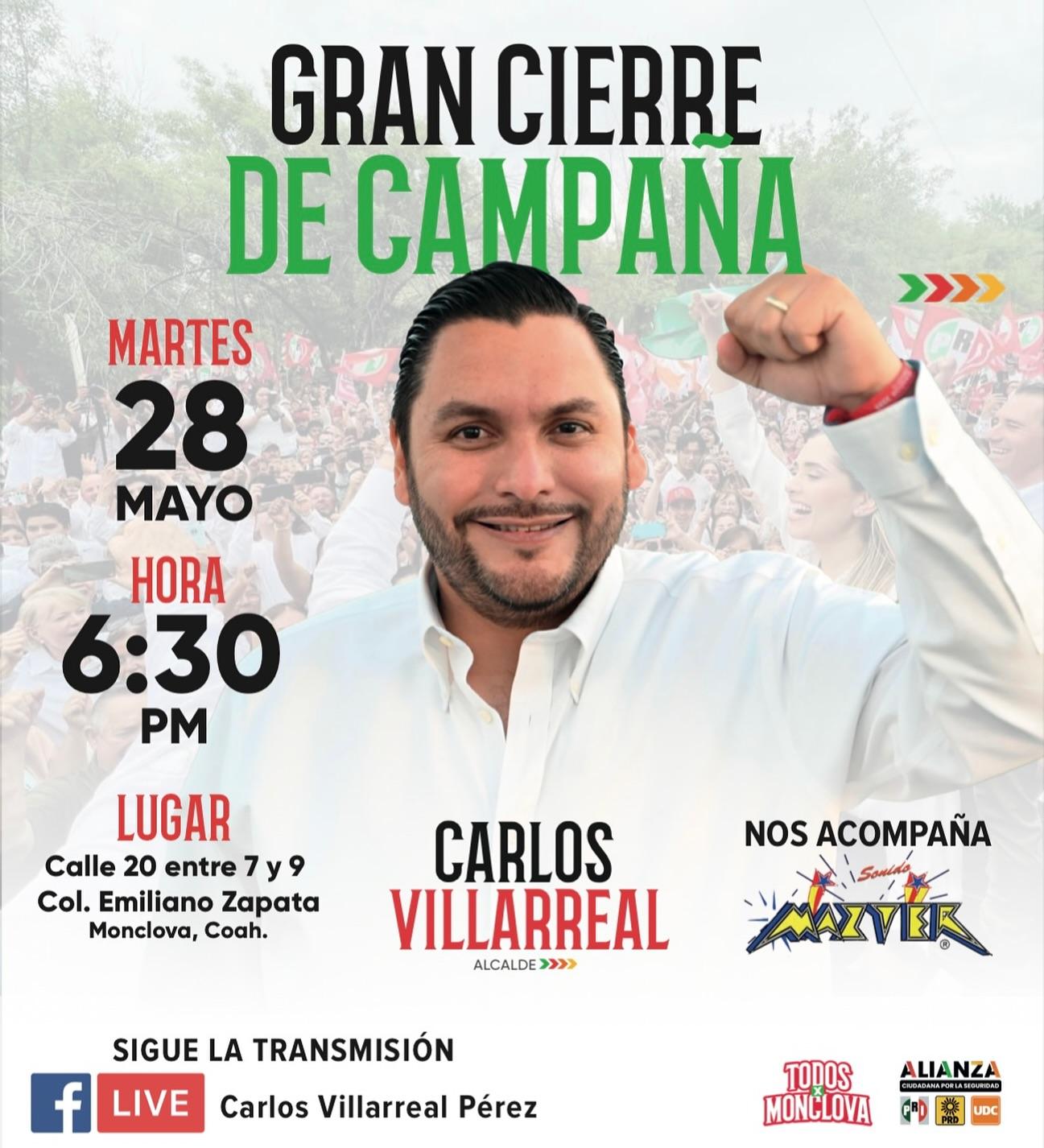 Concluyen el 29 de mayo campañas de candidatos