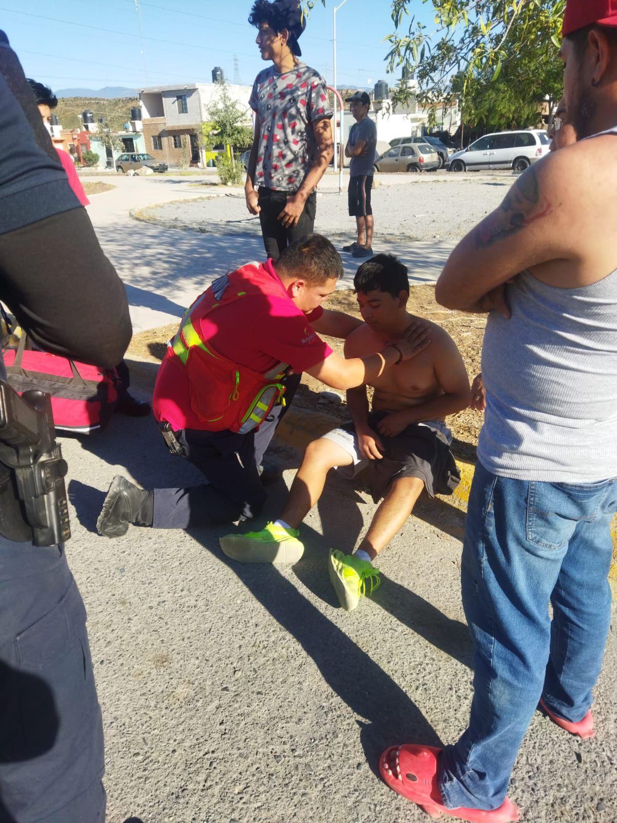 Atropellan a joven e imprudente futbolista