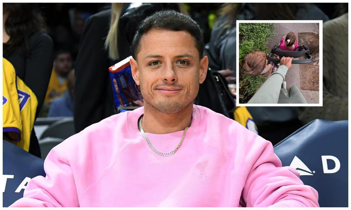 EL ‘CHICHARITO’ HERNÁNDEZ SE REENCUENTRA CON SUS HIJOS EN LONDRES