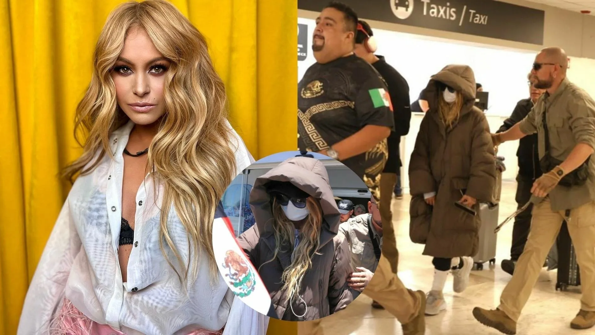 Tunden a Paulina Rubio por usar chamarra invernal en Sorona, con clima de 39 grados