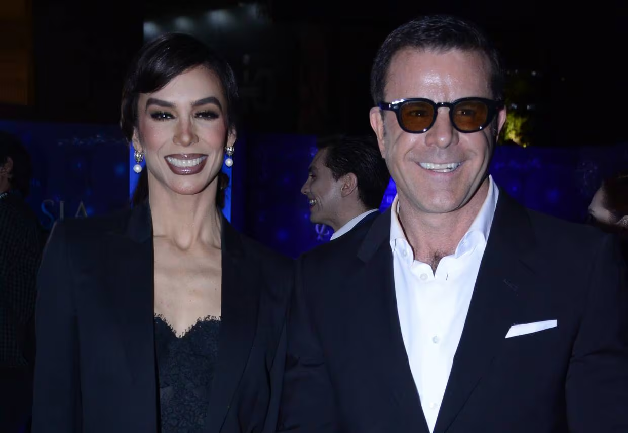 Biby Gaytán y Eduardo Capetillo reaccionan a shippeo entre su hijo y Lucerito Mijares
