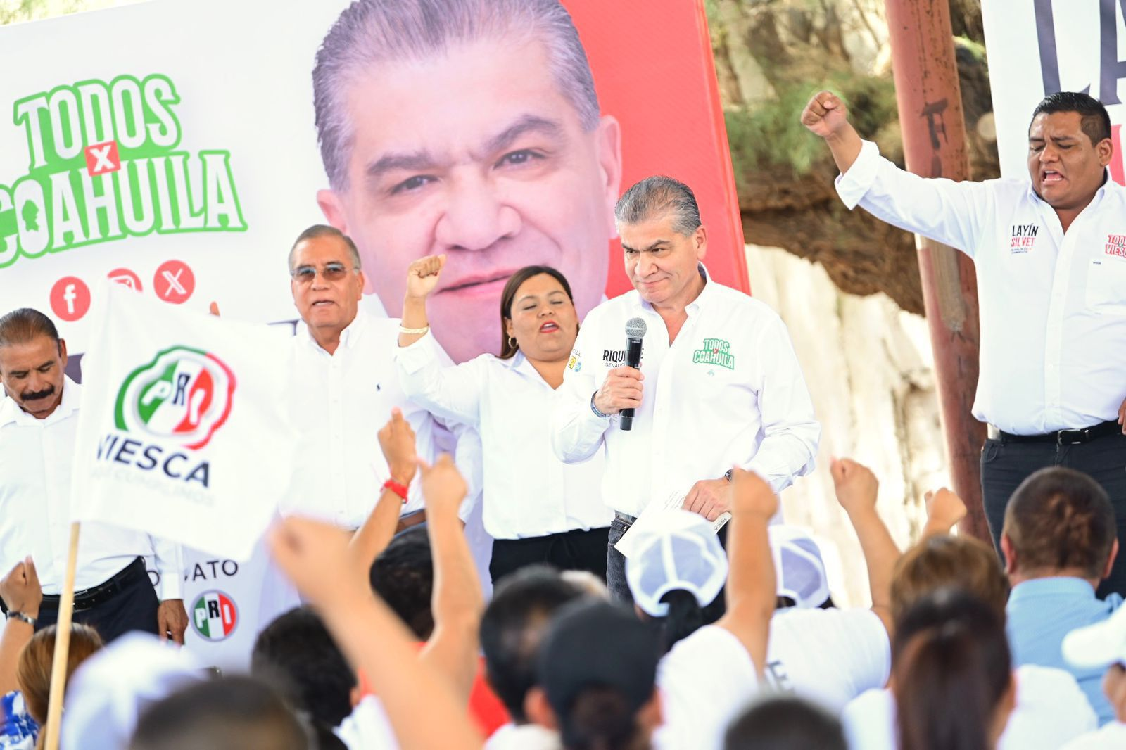 CONSTRUYÓ COAHUILA SU MODELO DE SEGURIDAD Y DESARROLLO ECONÓMICO, SIN LA AYUDA DE LA FEDERACION: RIQUELME.