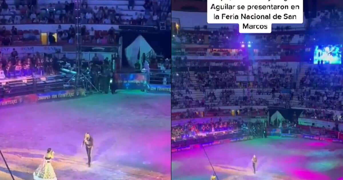 ¿Se quedó sin fans? Ángela Aguilar recibe BURLAS por no llenar su más reciente concierto
