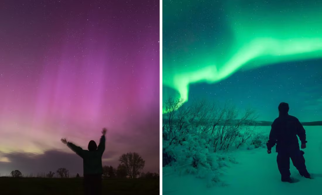 Aurora boreal o austral: ¿Cómo distinguir este fascinante fenómeno atmosférico?