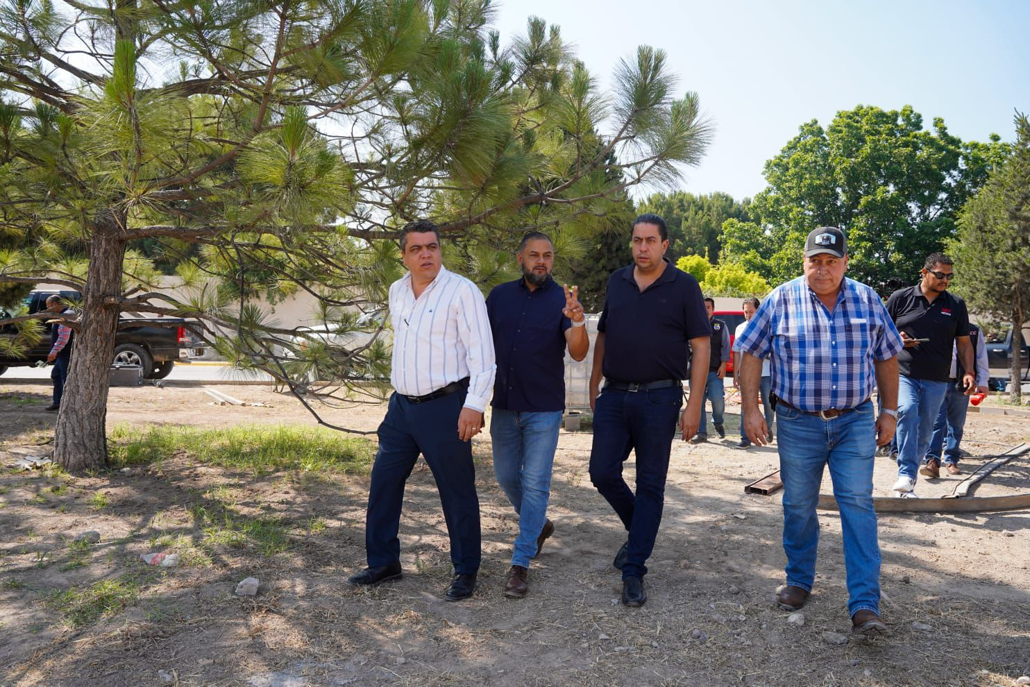 SUPERVISA CHEMA MORALES NUEVO ESPACIO PÚBLICO EN LA ZONA ORIENTE