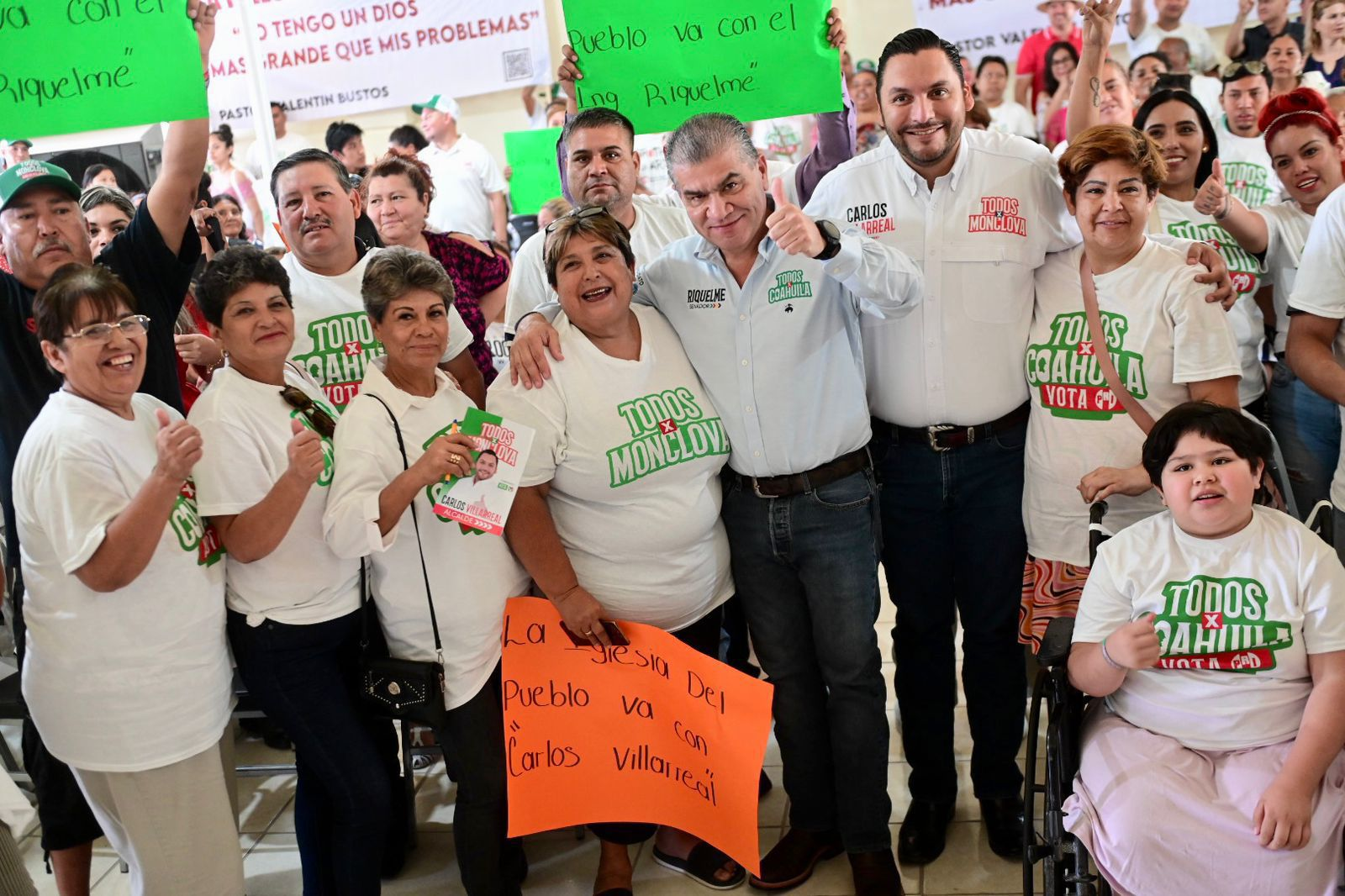 EN UNIDAD, COMPROMISO Y TRABAJO EN EQUIPO, COAHUILA GANARÁ EL PRÓXIMO DOMINGO 2 DE JUNIO: RIQUELME.