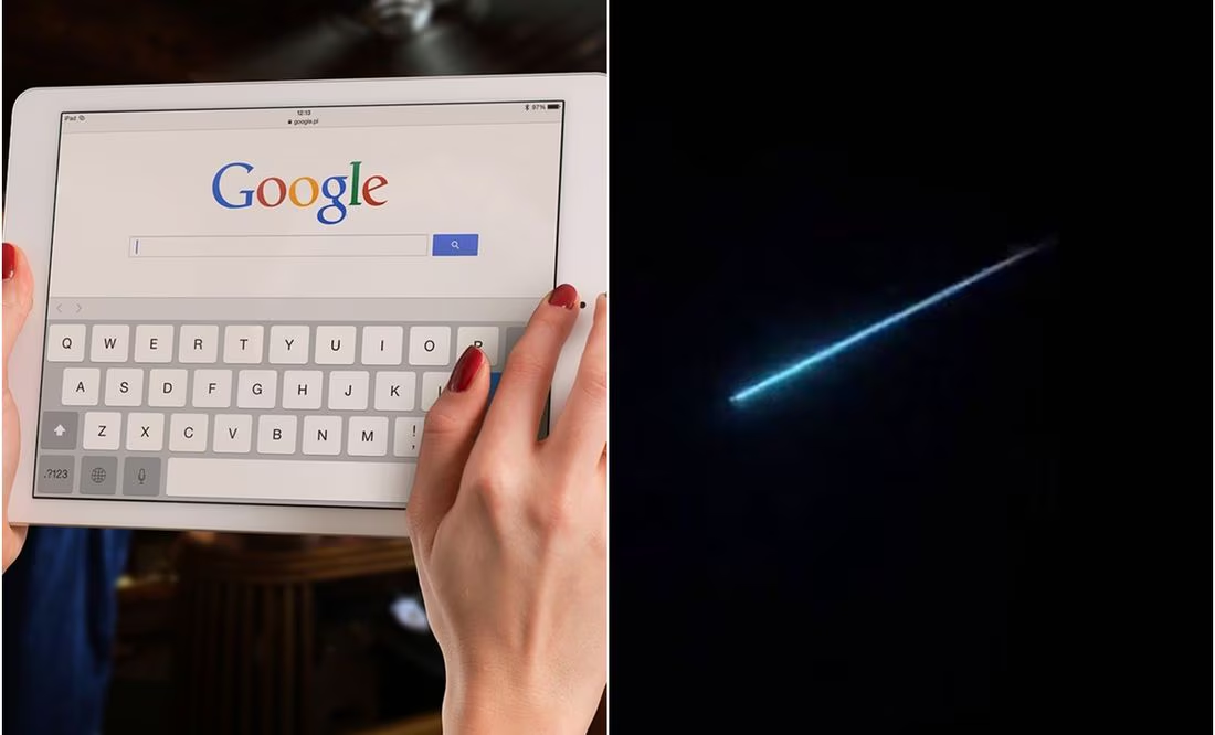 ¿Qué pasa si escribes «meteoro» en el buscador de Google?