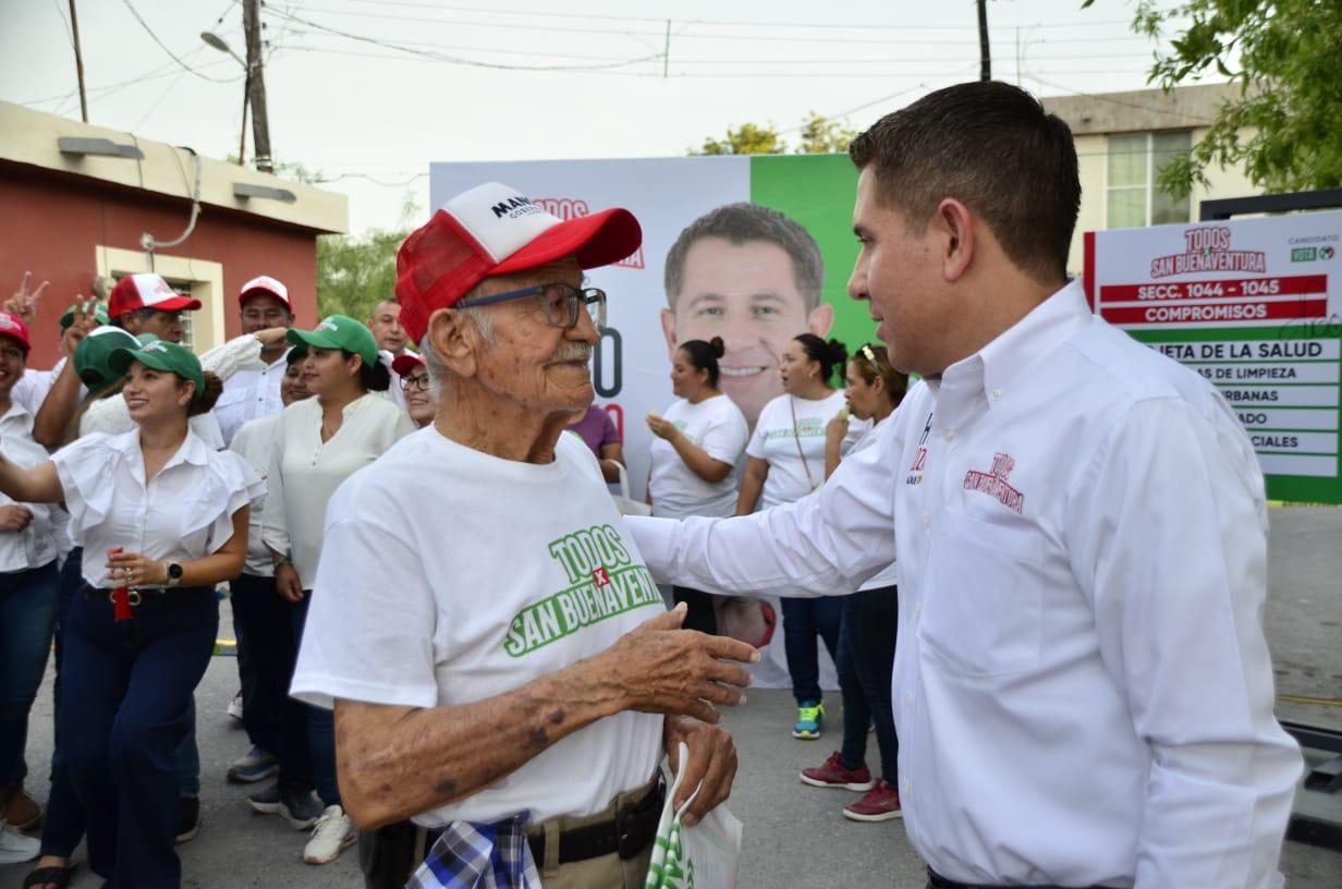 HUGO LOZANO INICIA CIERRES DE CAMPAÑA EN COLONIAS DE SAN BUENAVENTURA