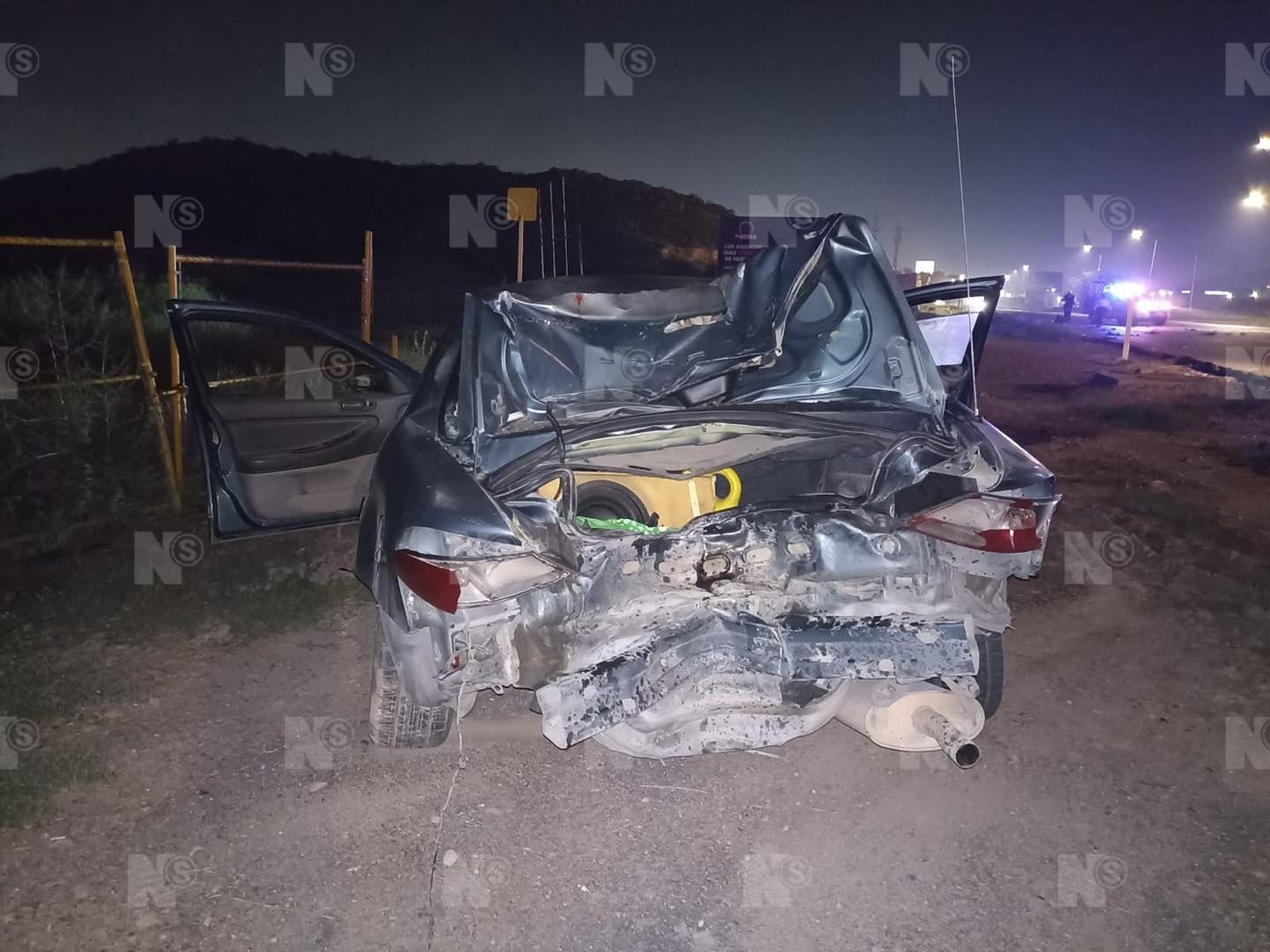 Muere en accidente joven policía de RA
