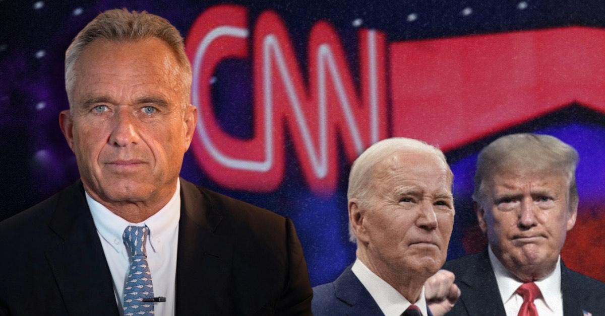 ‘Cepillan’ a Robert F Kennedy del debate entre Donald Trump y Joe Biden en CNN