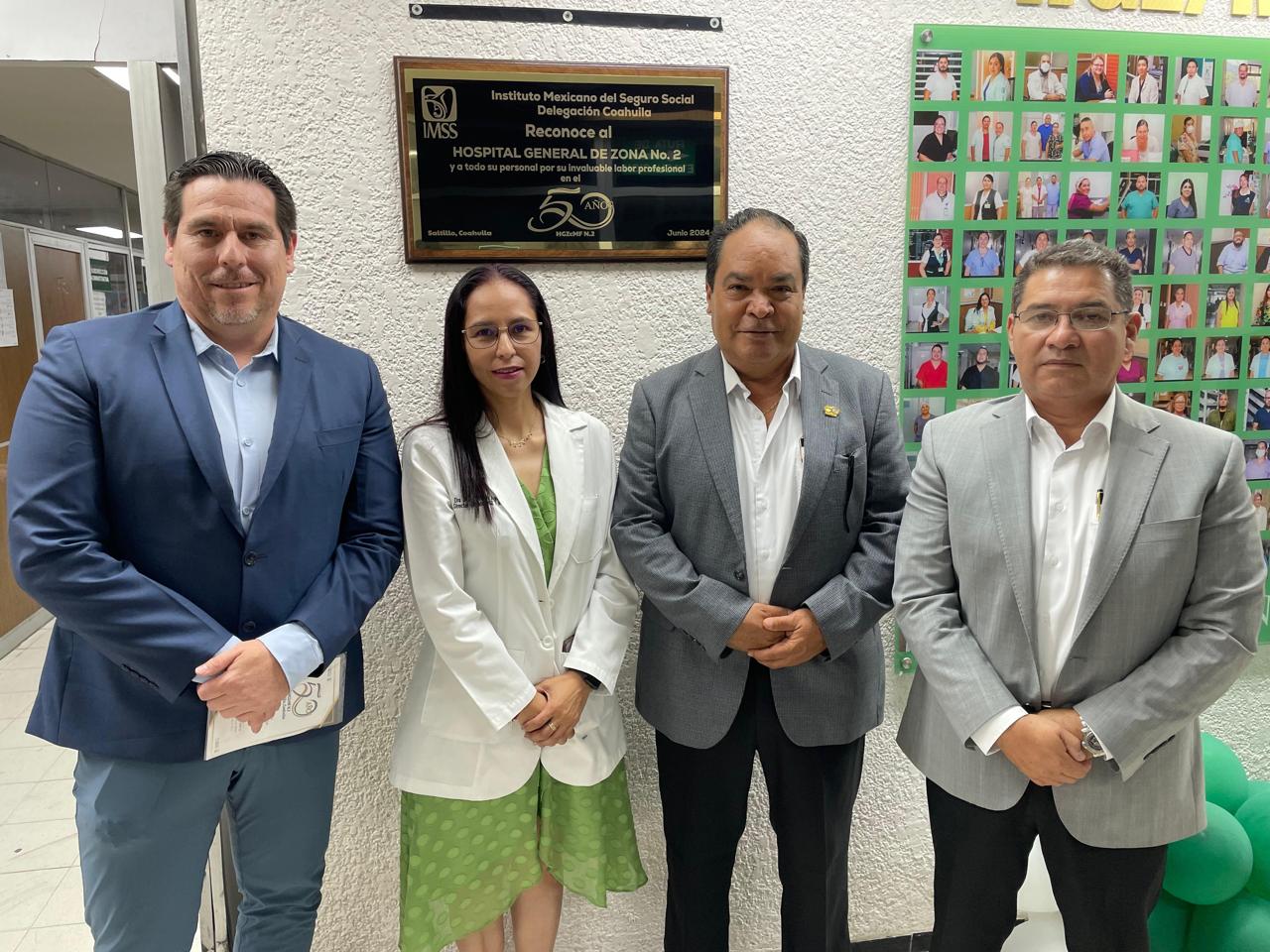 Celebra HGZ 2 del IMSS 50 aniversario  