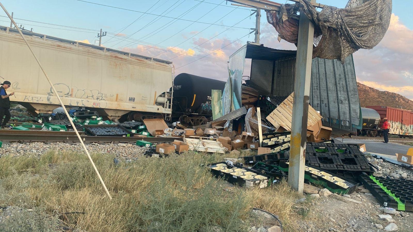 Intenta ganarle el paso al ferrocarril