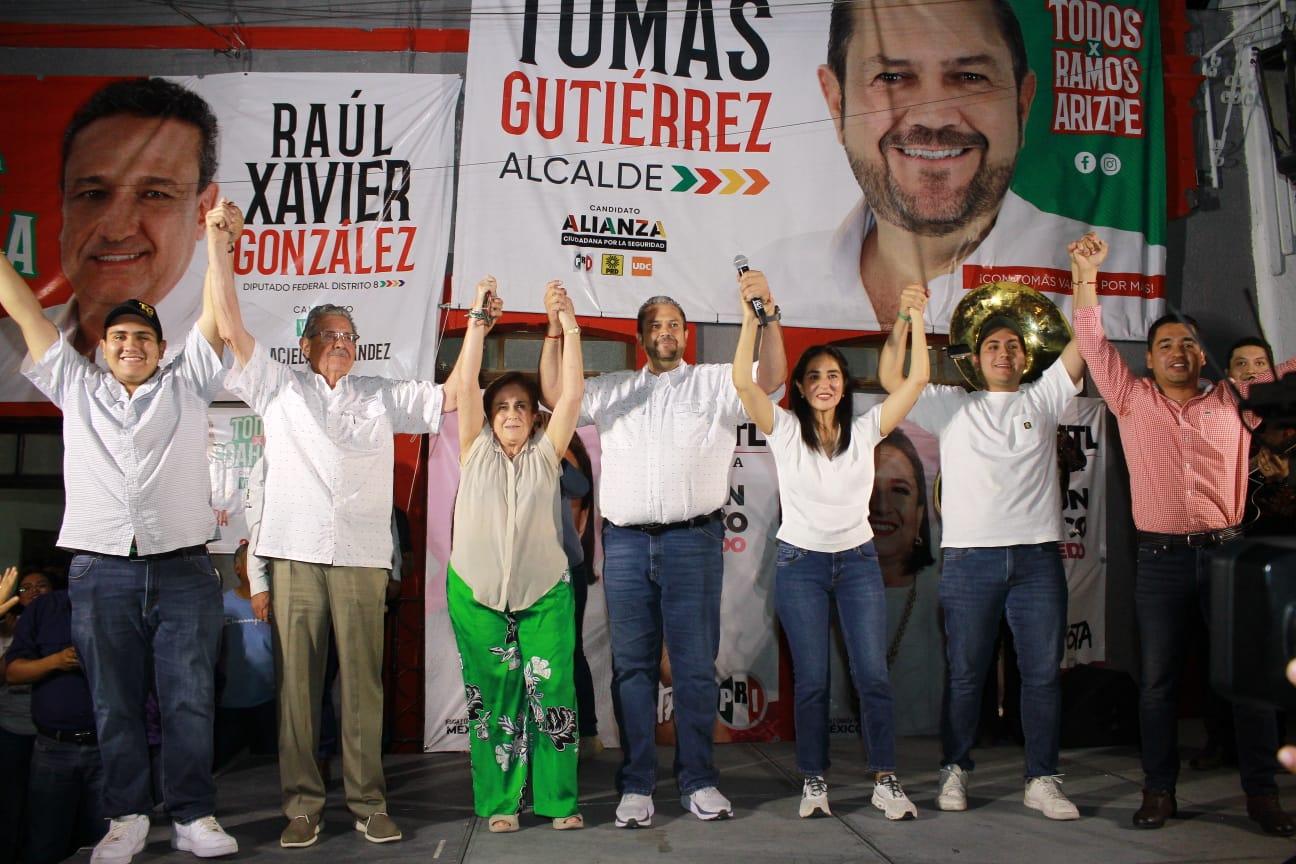 Arrasadora victoria de Tomás en Ramos