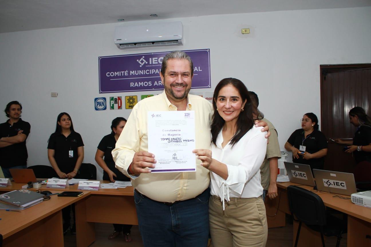 Es Tomás Gutiérrez alcalde electo de Ramos Arizpe