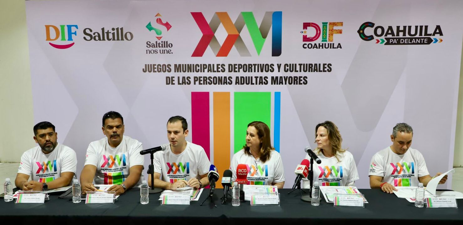Invitan a adultos mayores a los XXVI Juegos Deportivos y Culturales