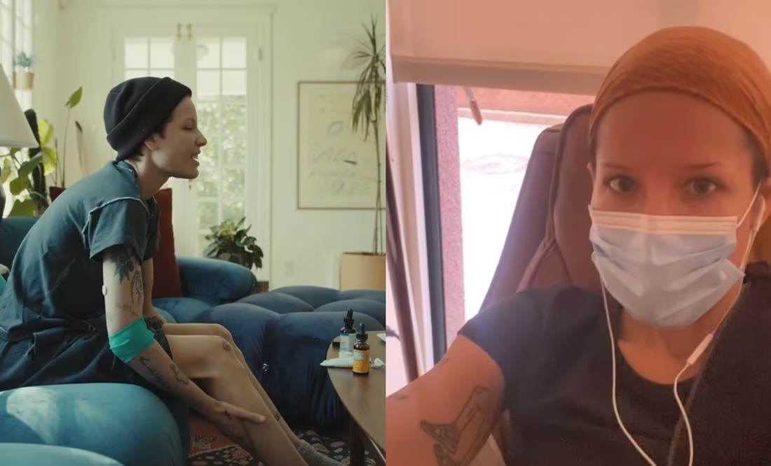 Cantante Halsey revela su lucha contra lupus y leucemia en nuevo sencillo «The End»