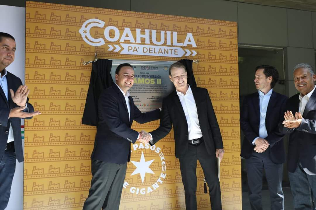 Invertirá DeAcero en Coahuila 10.8 MMDP