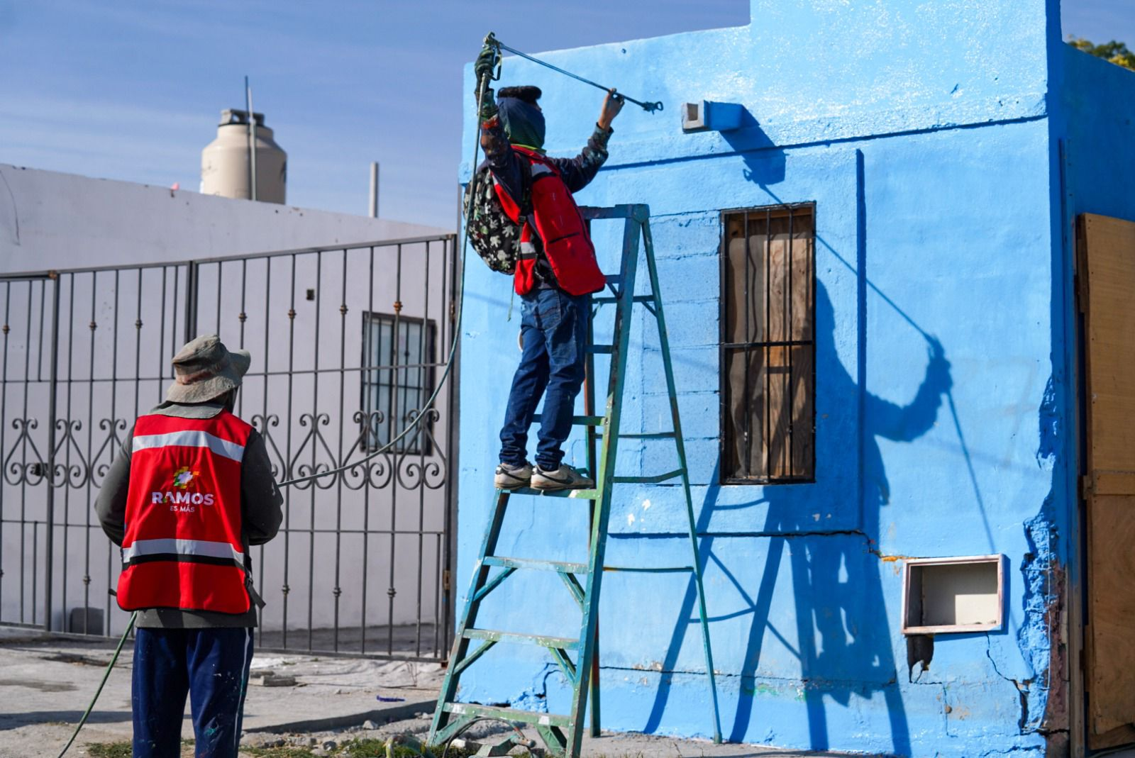 CON “ENCHÚLAME LA CASA” AVANZA EMBELLECIMIENTO URBANO DE RAMOS ARIZPE