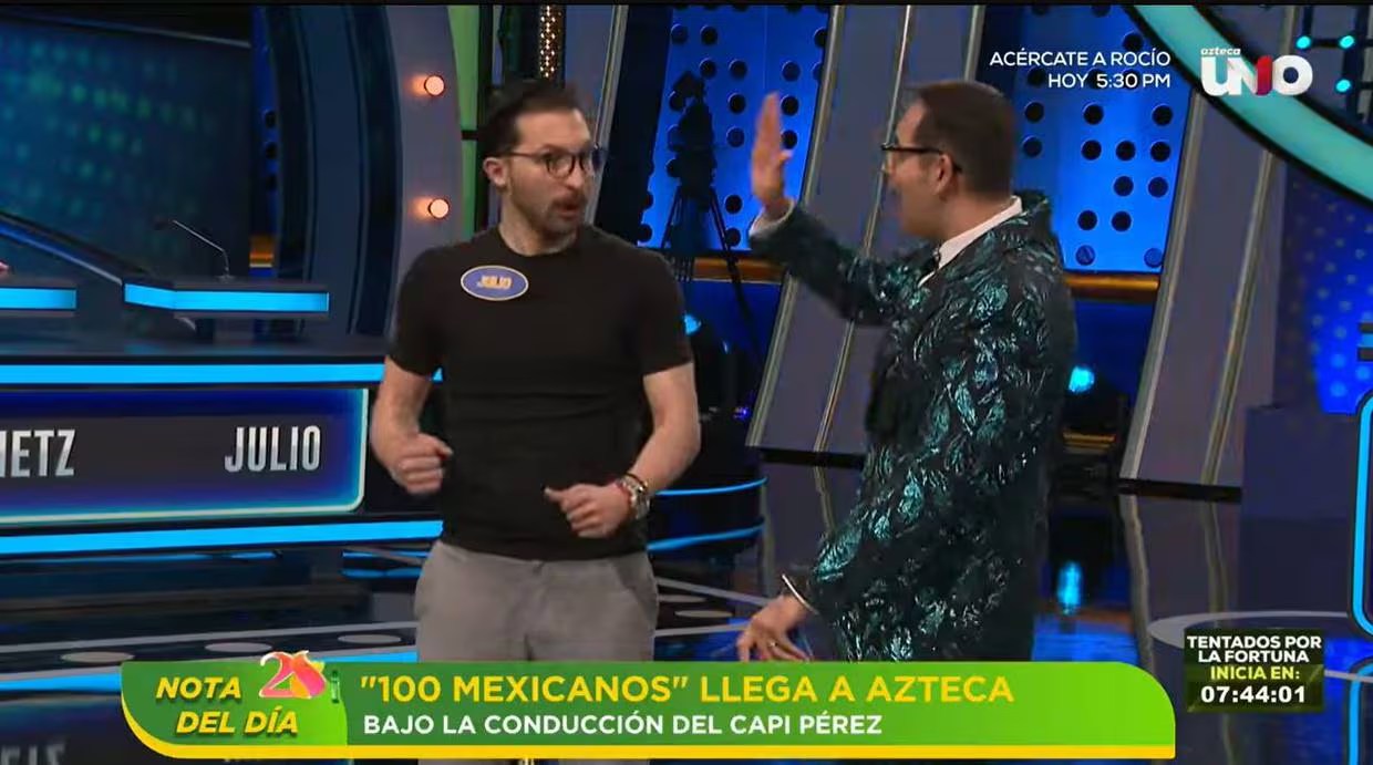 «100 Mexicanos» llega a TV Azteca bajo la conducción de El Capi Pérez
