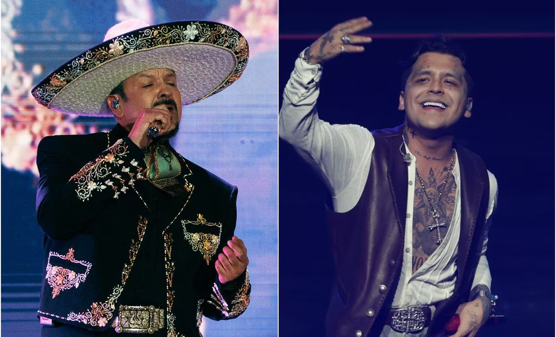 Cuando Pepe Aguilar habló de Christian Nodal: se declaró su fan y le deseó lo mejor con Cazzu