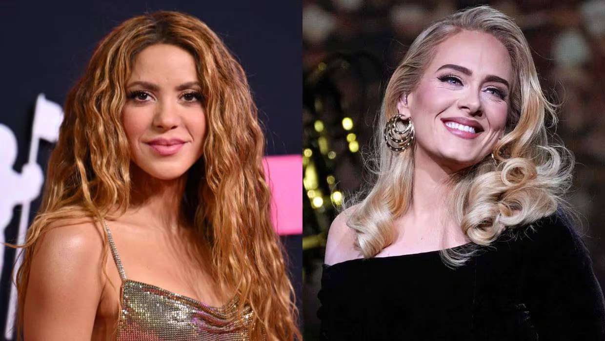 Shakira revela que Adele la apoyó mientra superaba su rompimiento con Piqué