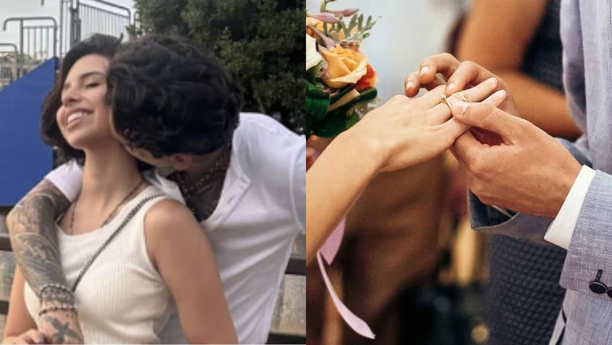 Christian Nodal y Ángela Aguilar se casaron en Italia, según famosa periodista