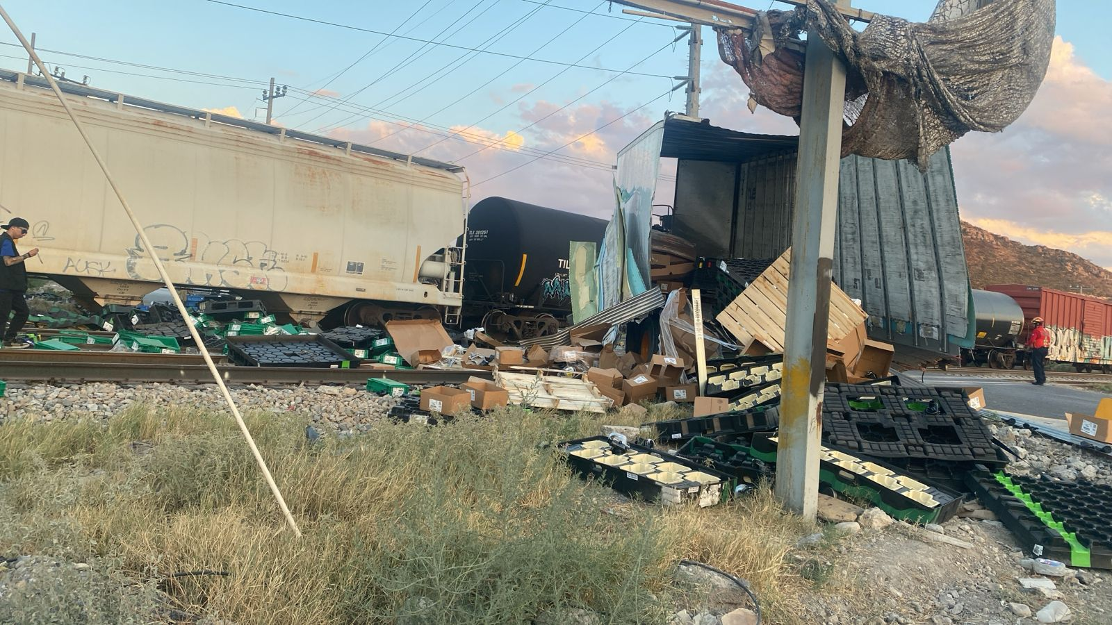 LE GANA AL TREN Y LO IMPACTA