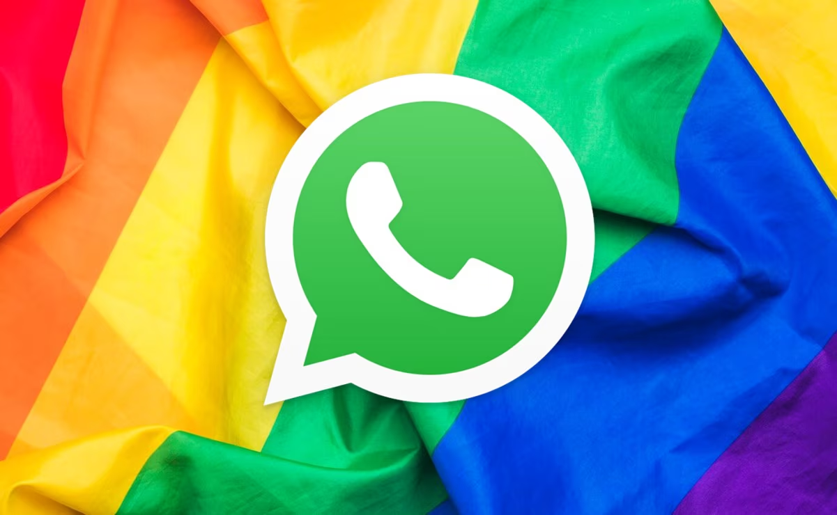 Cómo activar el «modo arcoíris» en WhatsApp