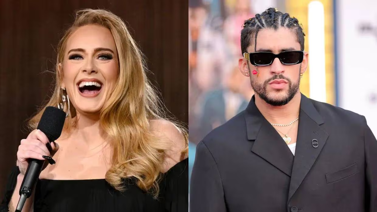 Adele se declara fan de Bad Bunny