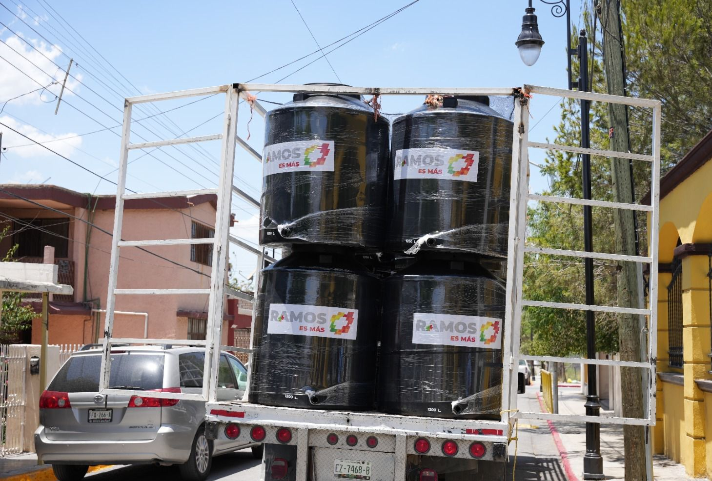 REANUDAN VENTA DE TINACOS A BAJO COSTO EN RAMOS ARIZPE