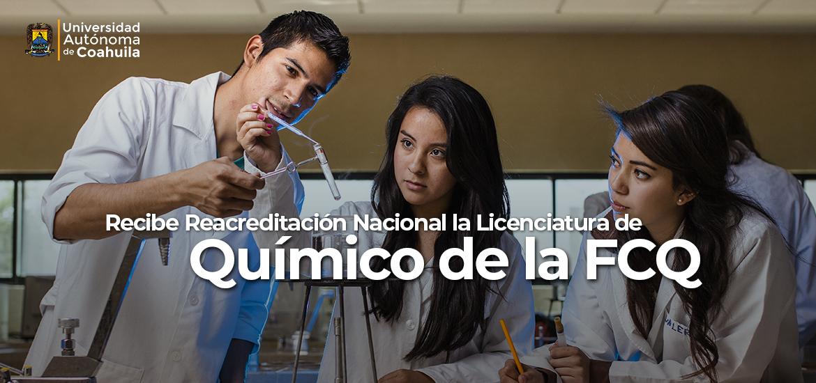 Reconocen carrera Quimica de UAdeC