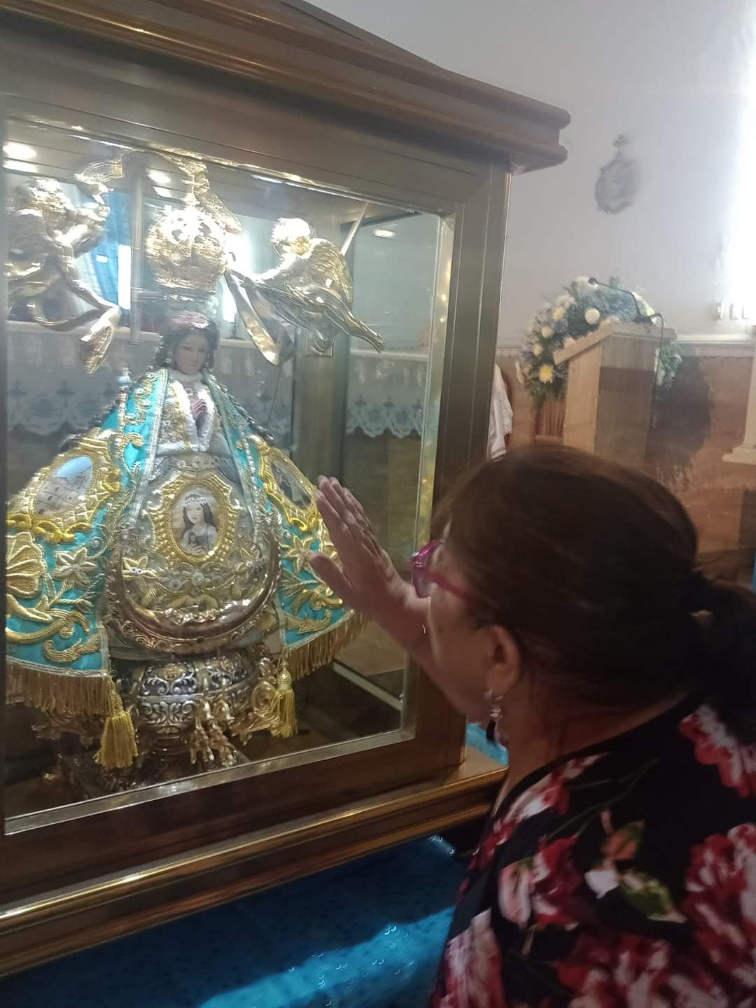 Reciben con devoción a la Virgen de San Juan