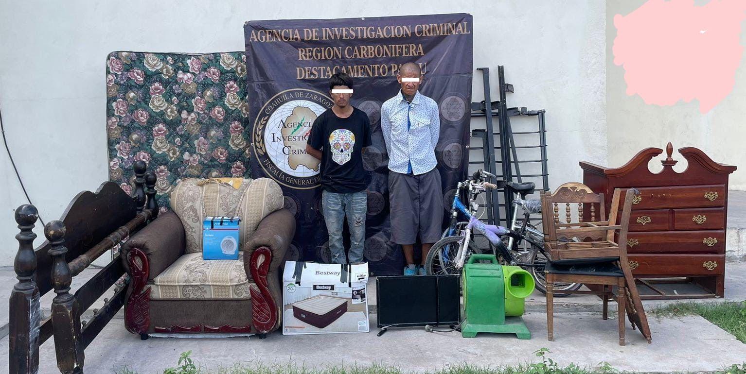 Detiene AIC a 2 recuperan botín