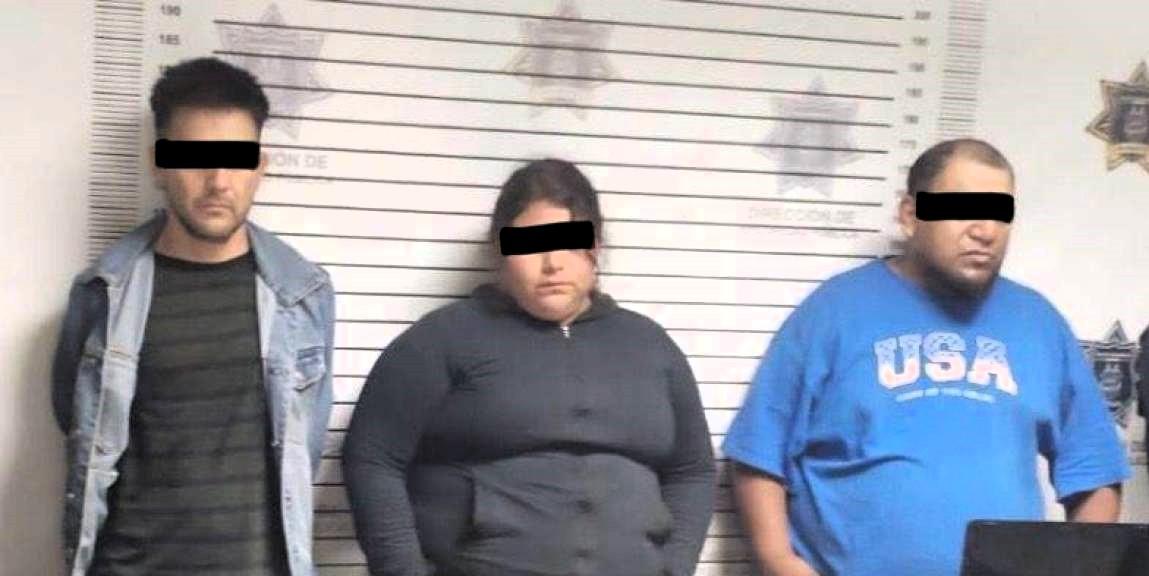Detienen a tres con droga y billetes falsos