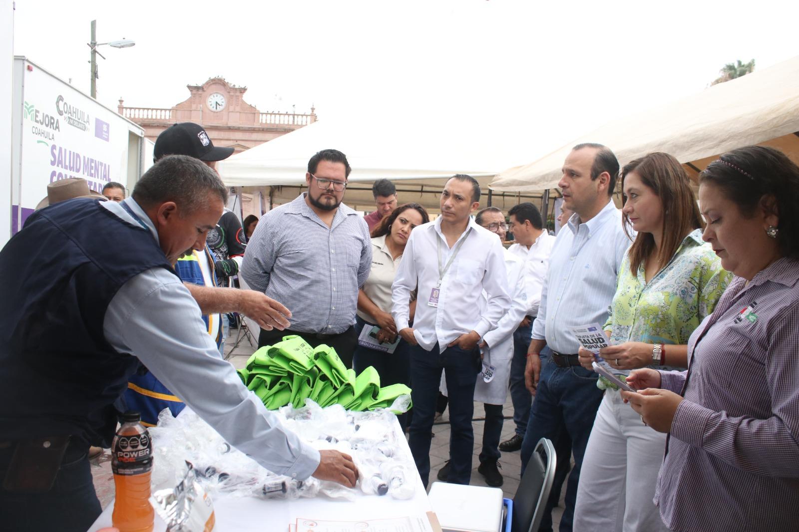 Exitosa Caravana de Salud en Parras
