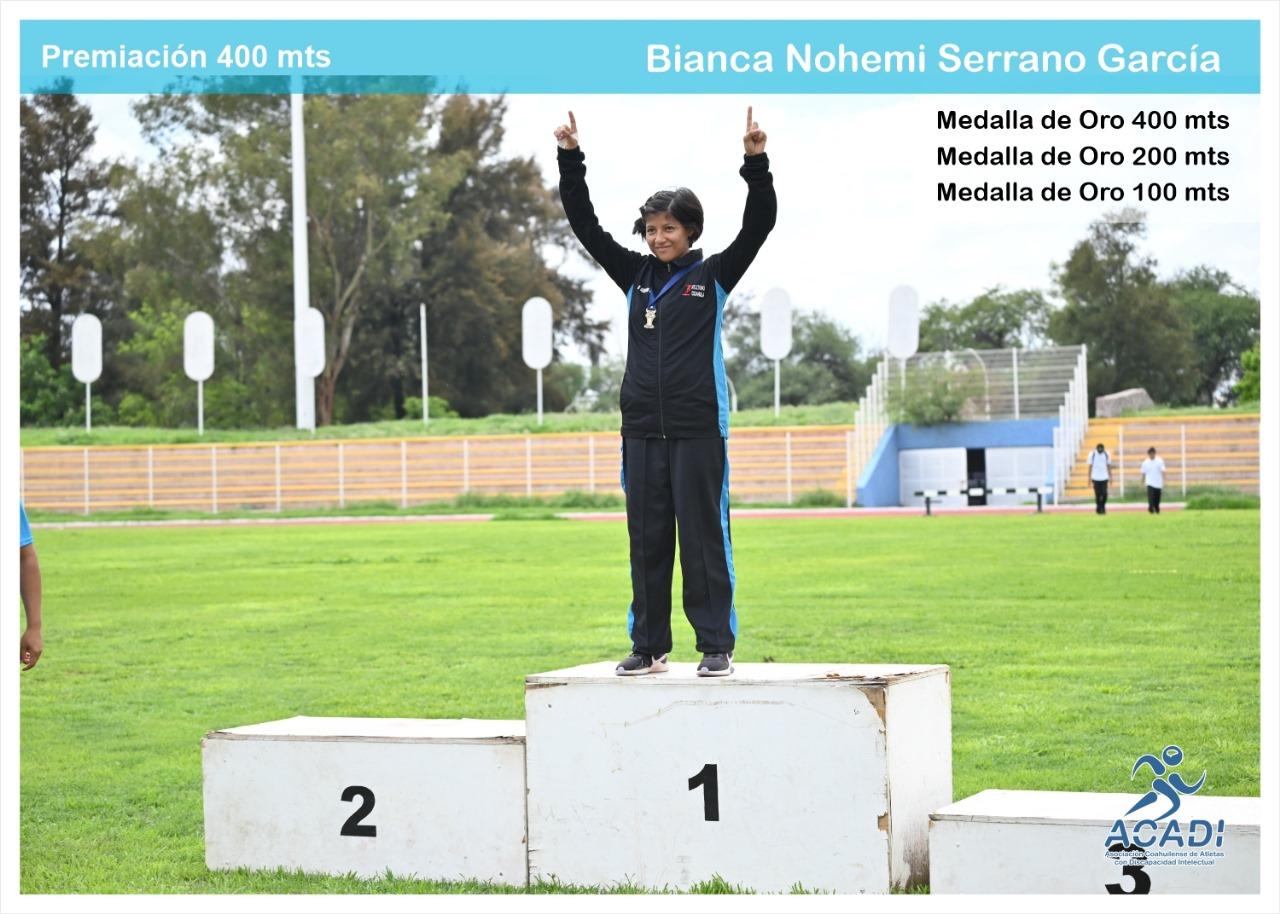 Destacan coahuilenses en nacional de atletismo