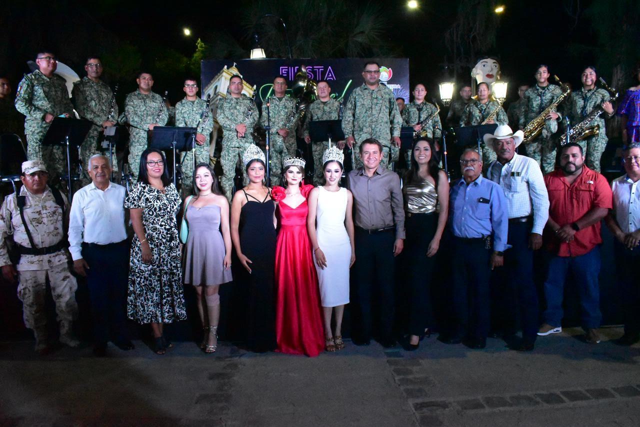 Se presenta la Banda Militar en feria de SB
