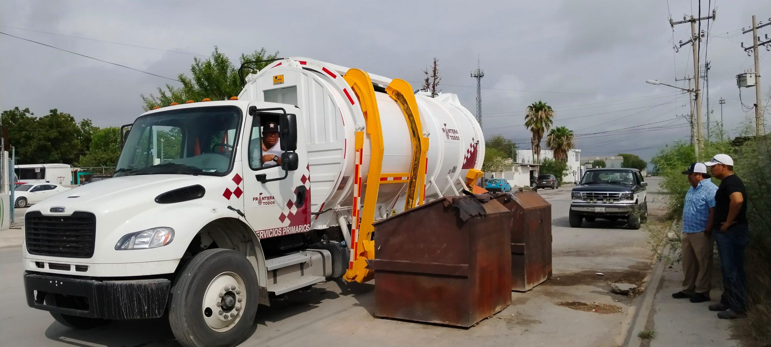 REFUERZA FRONTERA LA RECOLECCIÓN DE BASURA