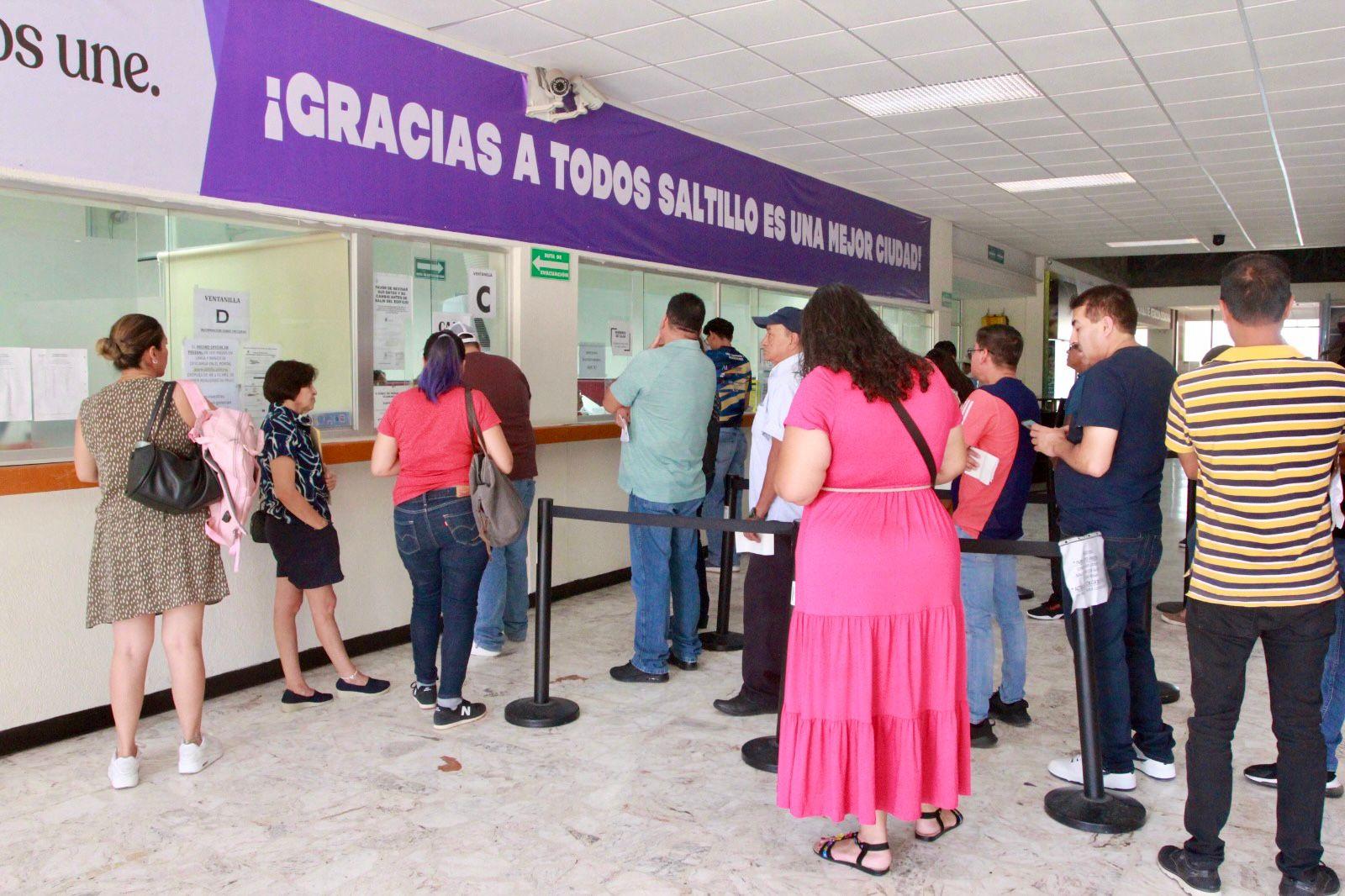 Aprovecha Saltillo estímulos fiscales