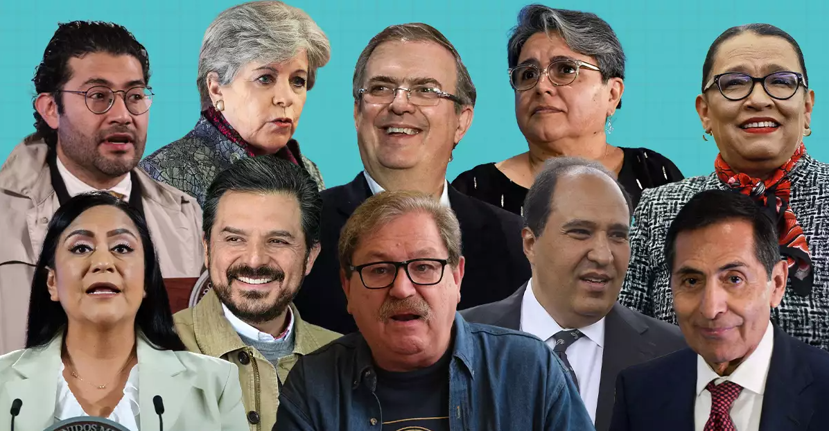 Sheinbaum ha retomado a 10 funcionarios del gabinete de López Obrador