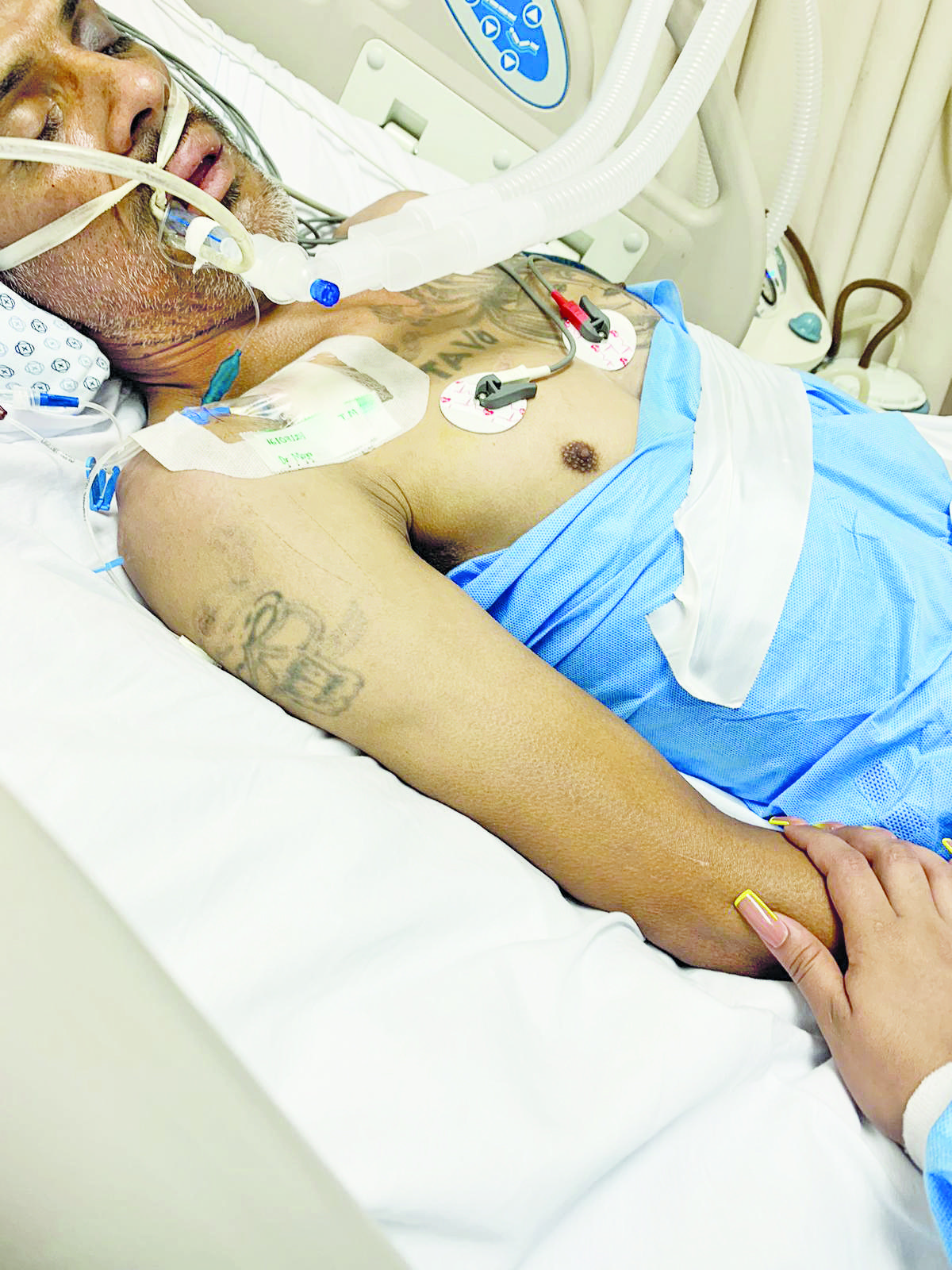 Buscan trasladar al IMSS a hombre con daño craneal