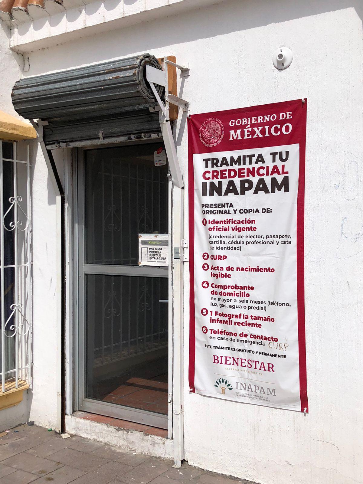 Suspenden trámites de tarjeta INAPAM