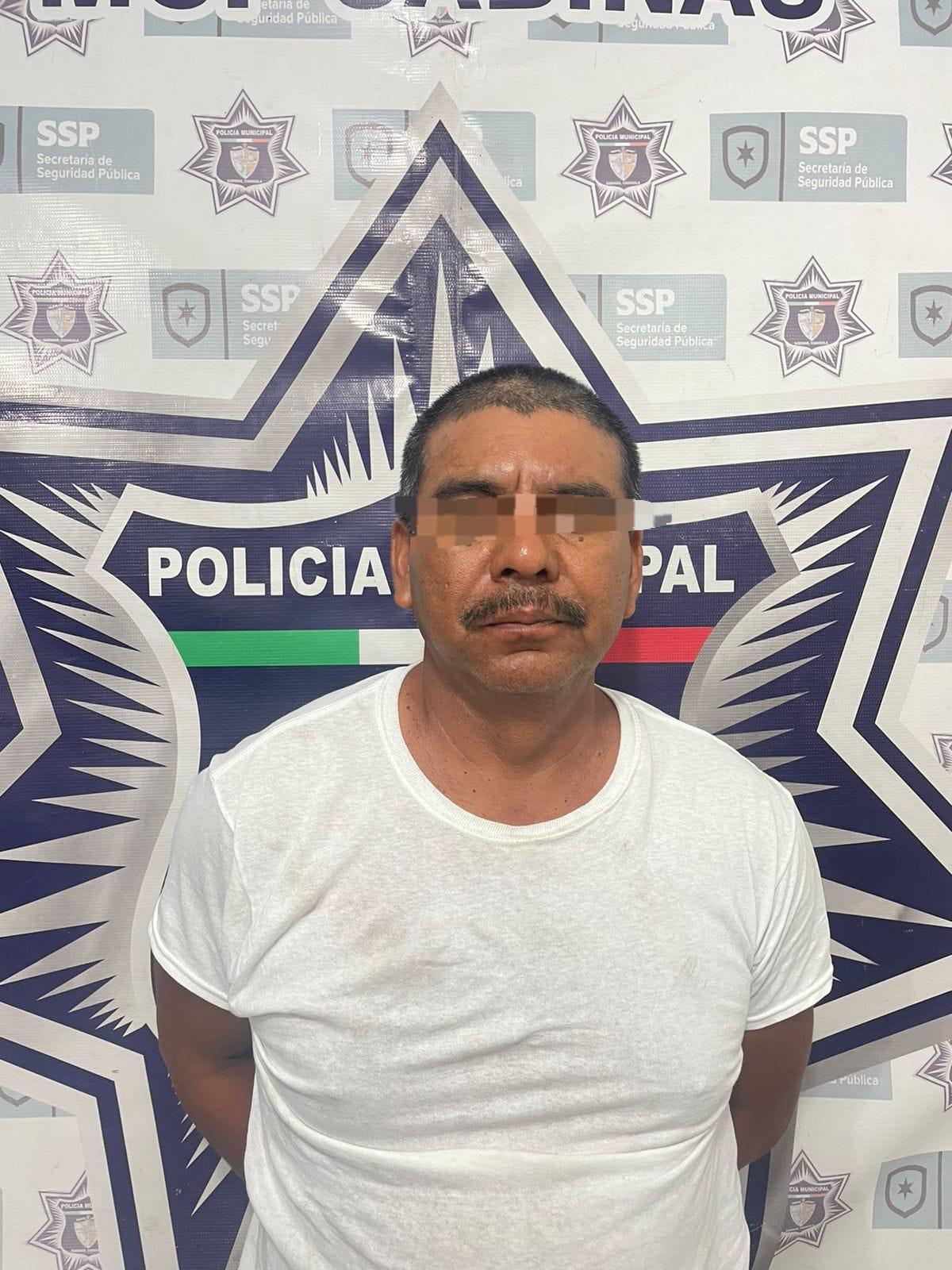 Lo consignan por golpear a esposa