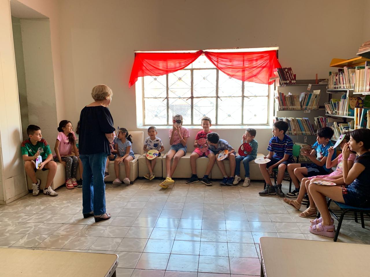 Llevan en San Buena cursos en la biblioteca