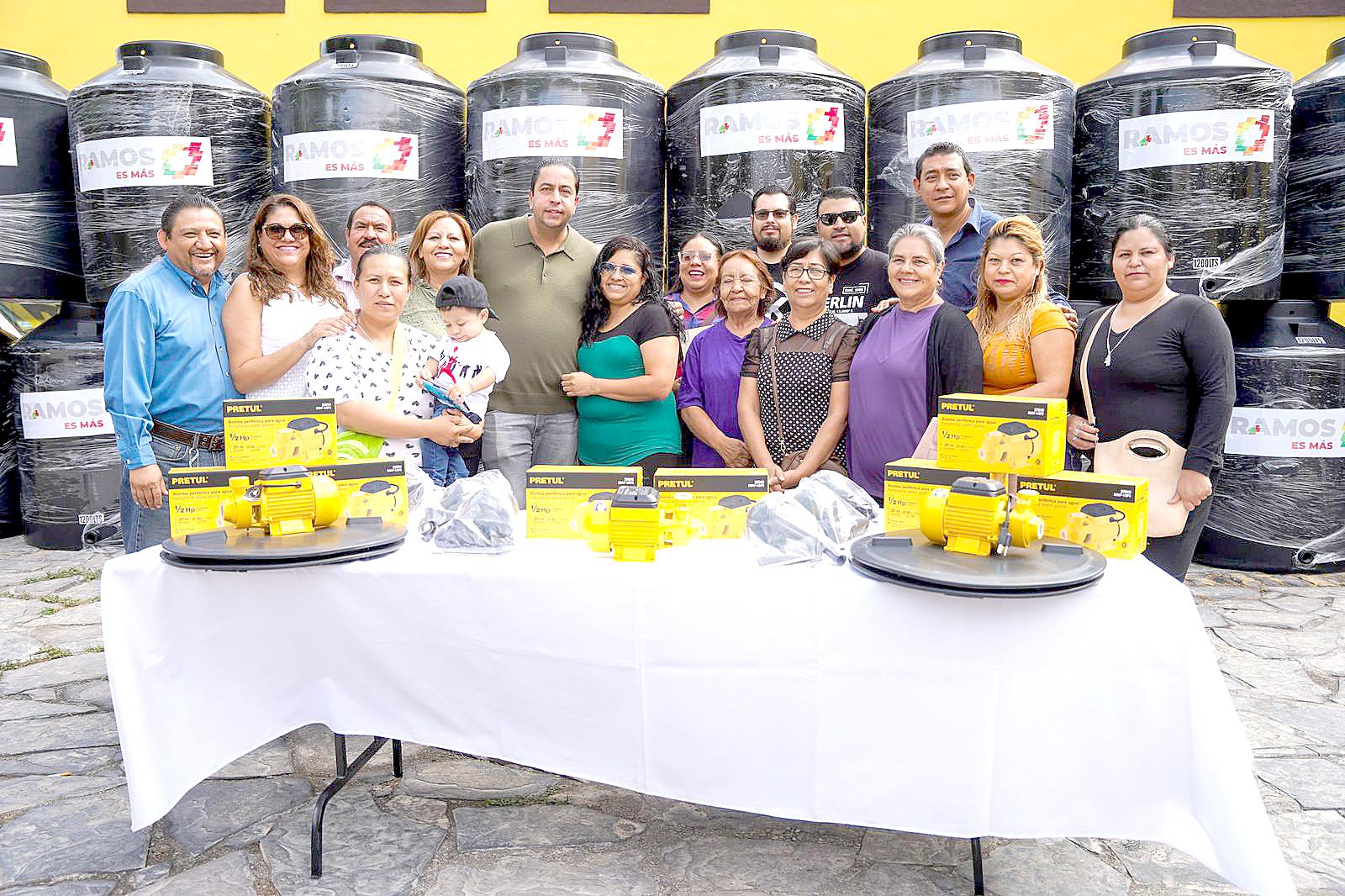 Impulsa RA Arizpe acciones para apoyar a las familias